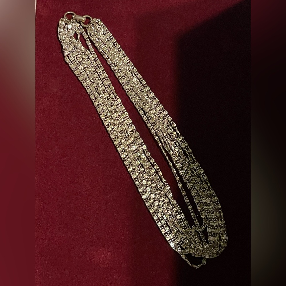 Sarah Coventry necklace figaro choker